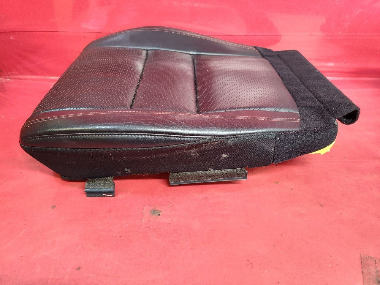 2016-2026 Durango 16-22 Grand Cherokee LEFT DRIVER Lower Seat Cushion RED Stitch