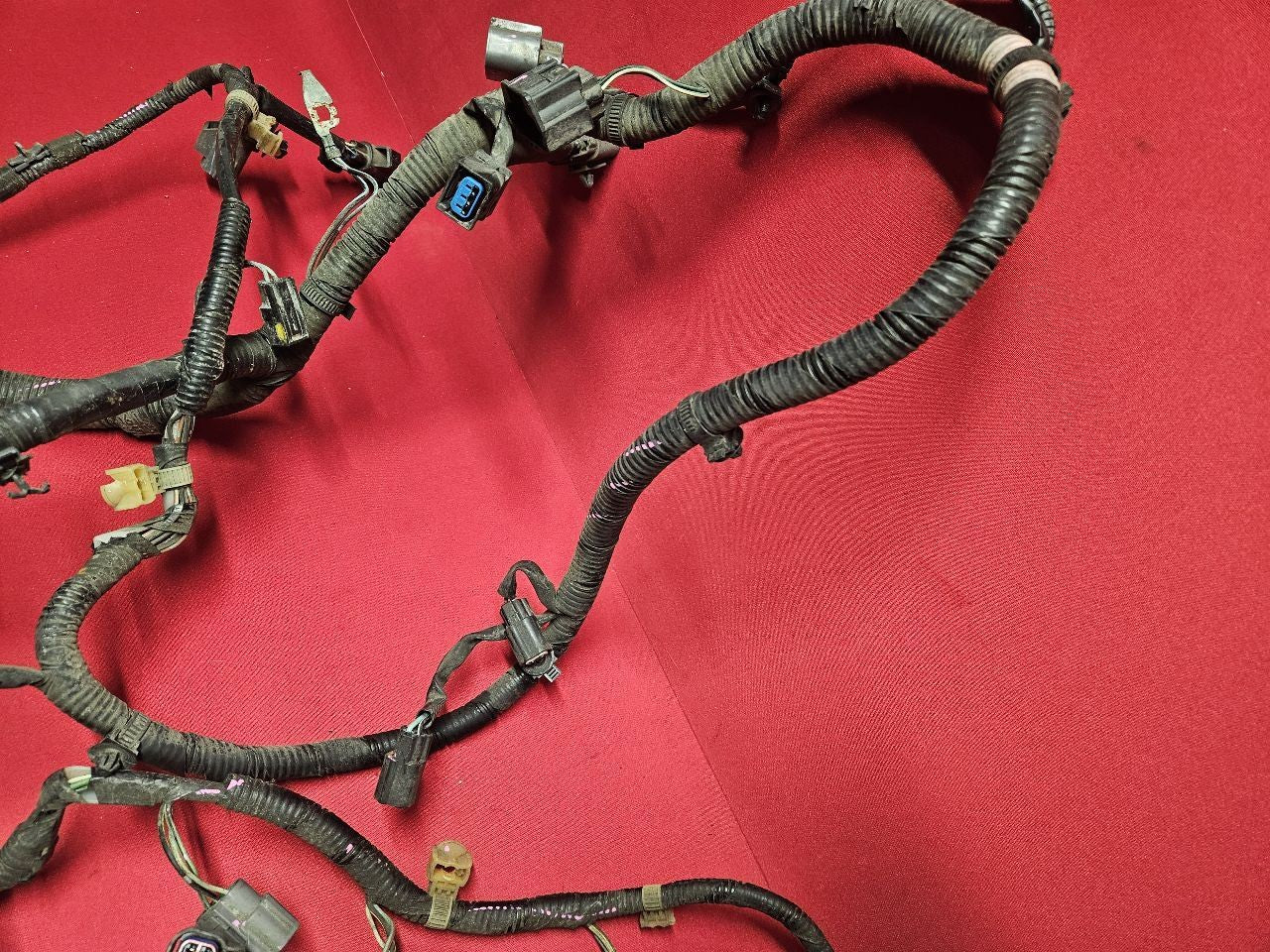 2007-2009 Mazda3 S 2.3L Auto Trans Engine Injector Wiring Harness Set Cali PZEV