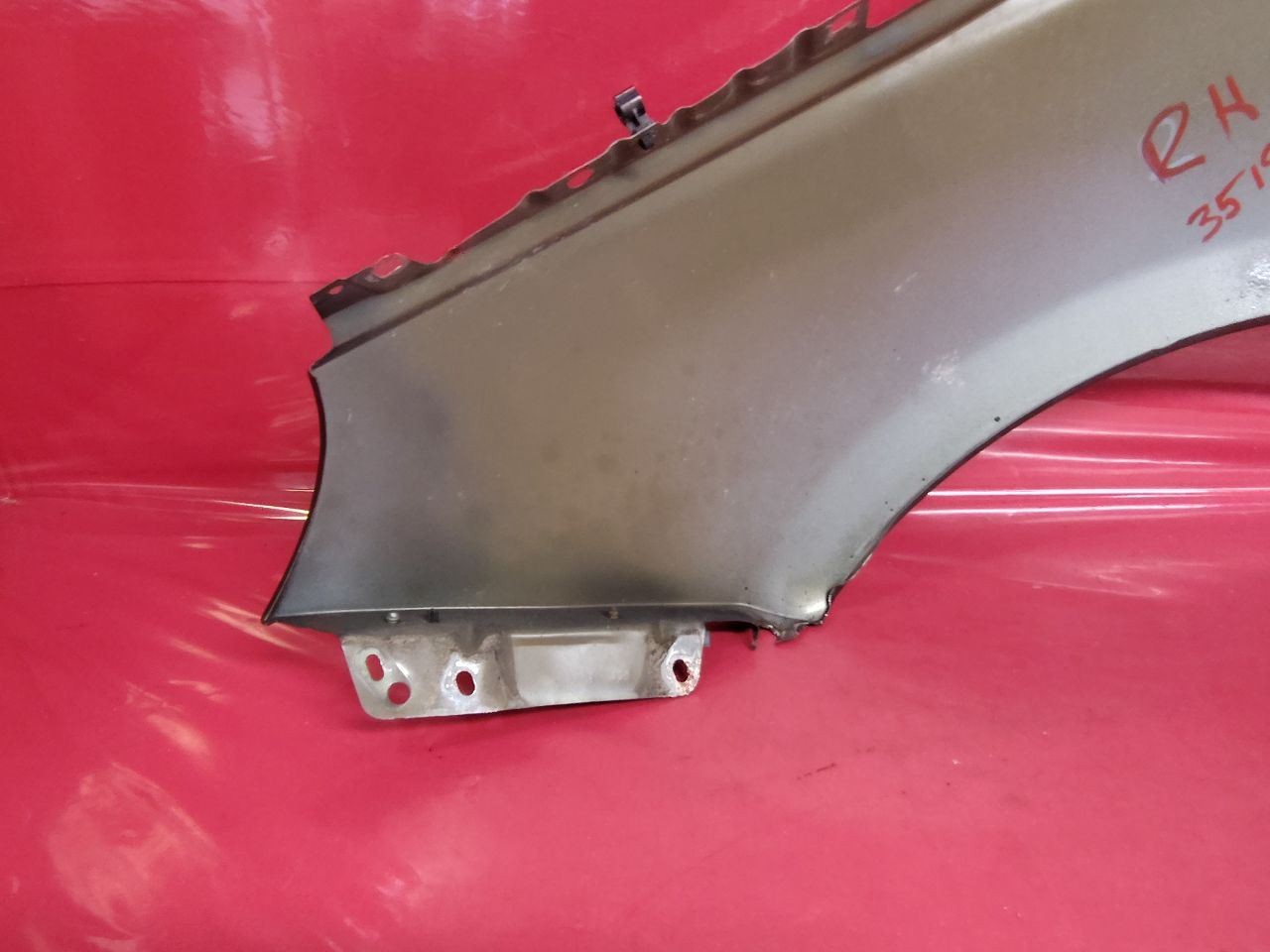 2012-2019 Fiat 500 RIGHT PASSENGER Fender Panel PFP: Oliva Green Pearl