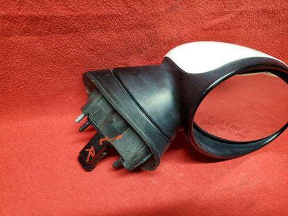 2002 - 2008 Mini Cooper RIGHT PASSENGER White Wing Side Mirror 