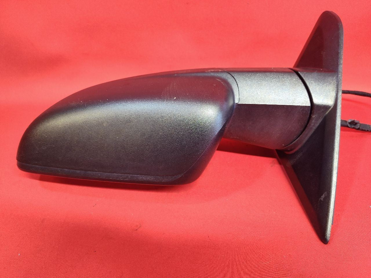 2014-2017 Dodge Ram LEFT DRIVER Door Wing Side Mirror Textured Black Heat + Fold