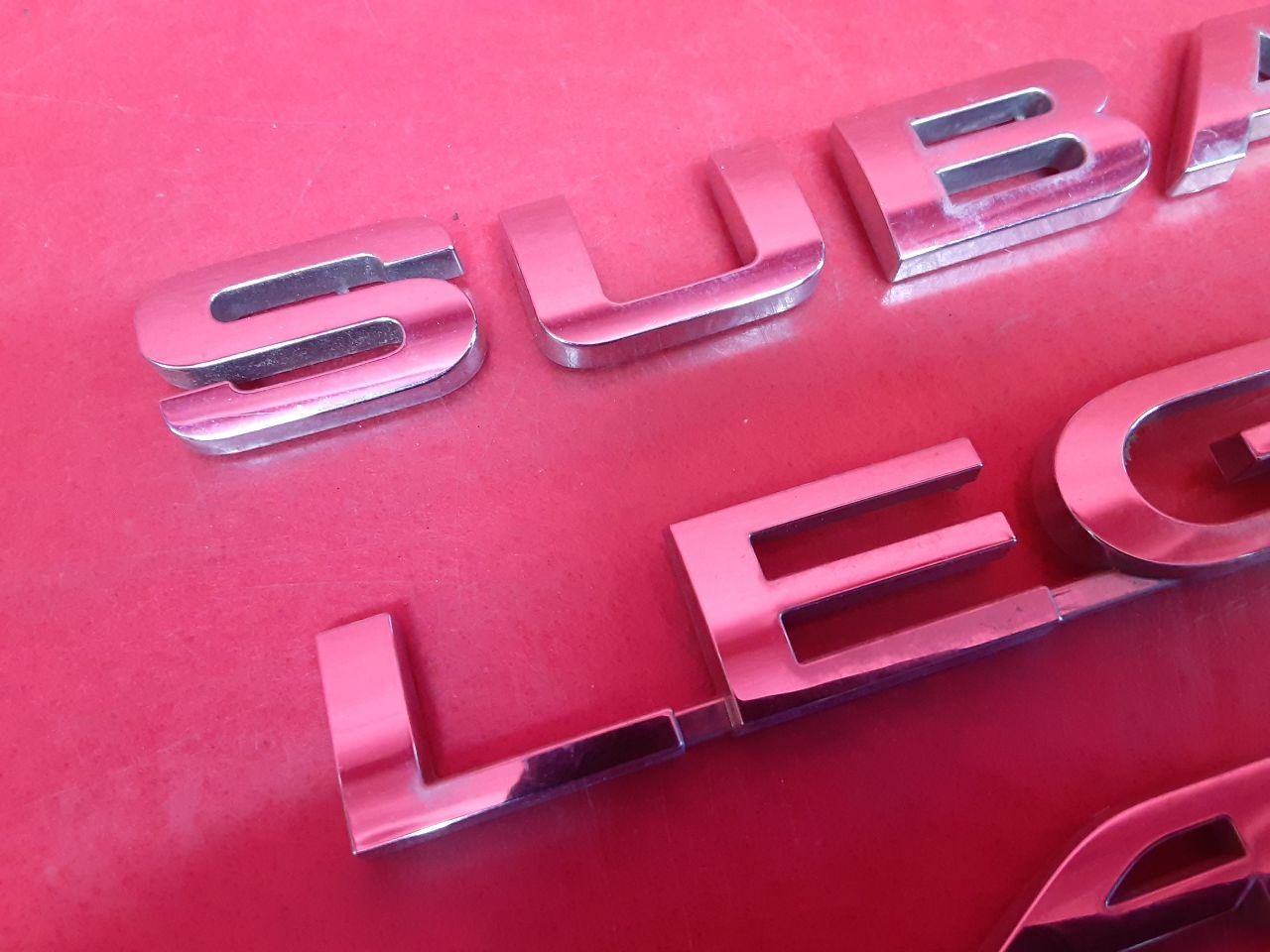 2015-2019 Subaru Legacy Sedan 2.5L H4 Symmetrical AWD Rear Emblem Badging Set