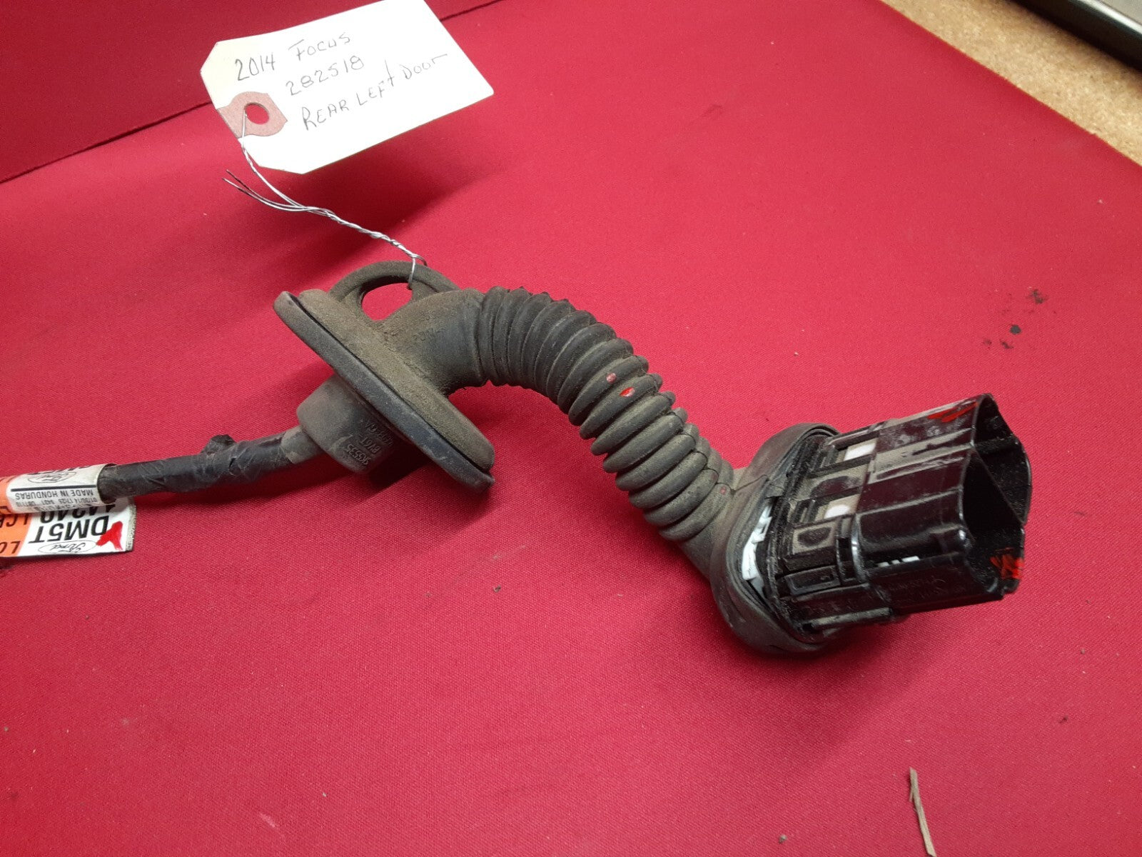 2014 Ford Focus REAR LEFT DRIVER Door Wiring Harness Loom DM5T-14240-LCB