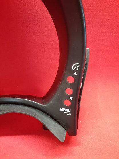 2012 - 2019 Fiat 500 / Fiat 500e Instrument Cluster Bezel Trim Black 5LD86JXWAB