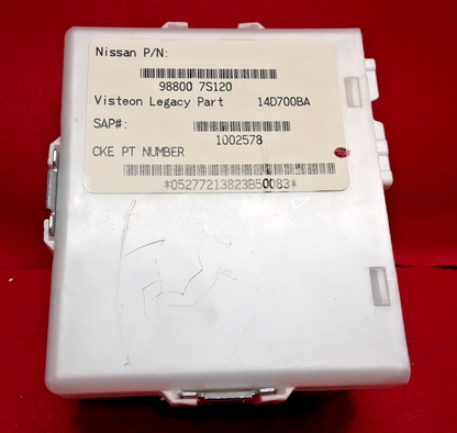 2005 2006 2007 Nissan Pathfinder Driver Position Controller Module 98800-7S120