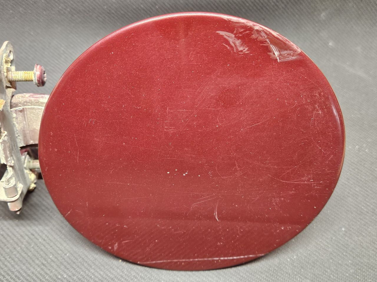 1988-2000 Chevy GMC Cadillac Fuel Filler Door Lid - 51U Toreador Red, Grade C