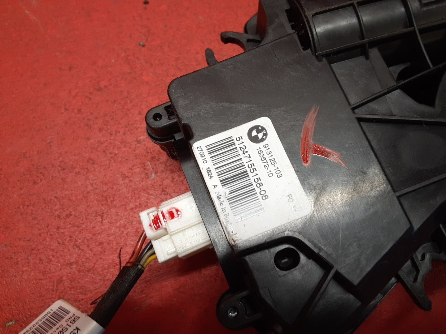 2010-2017 BMW 535i GT Trunk Latch Motor Servo Assembly 51247330648