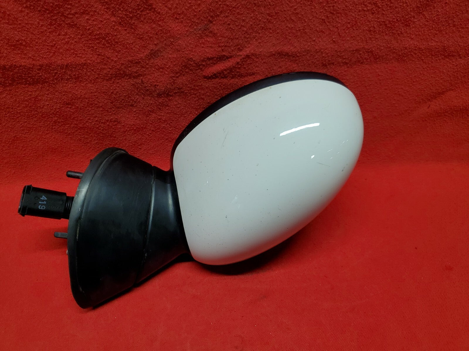 2002 - 2008 Mini Cooper RIGHT PASSENGER White Wing Side Mirror 