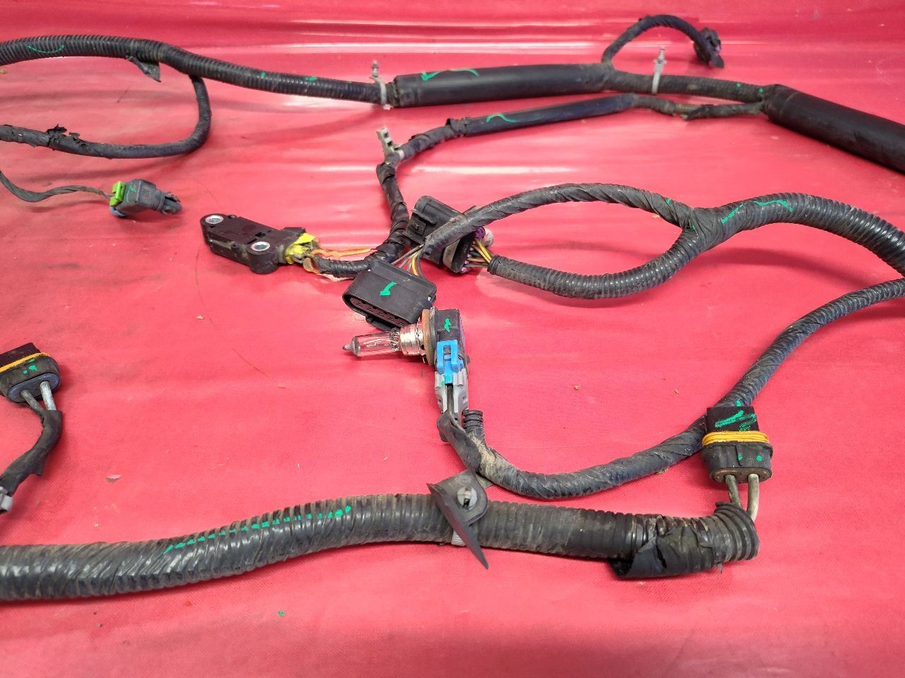 2012-2016 Chevy Chevrolet Impala Headlight Lamp Wiring Harness 22870592 