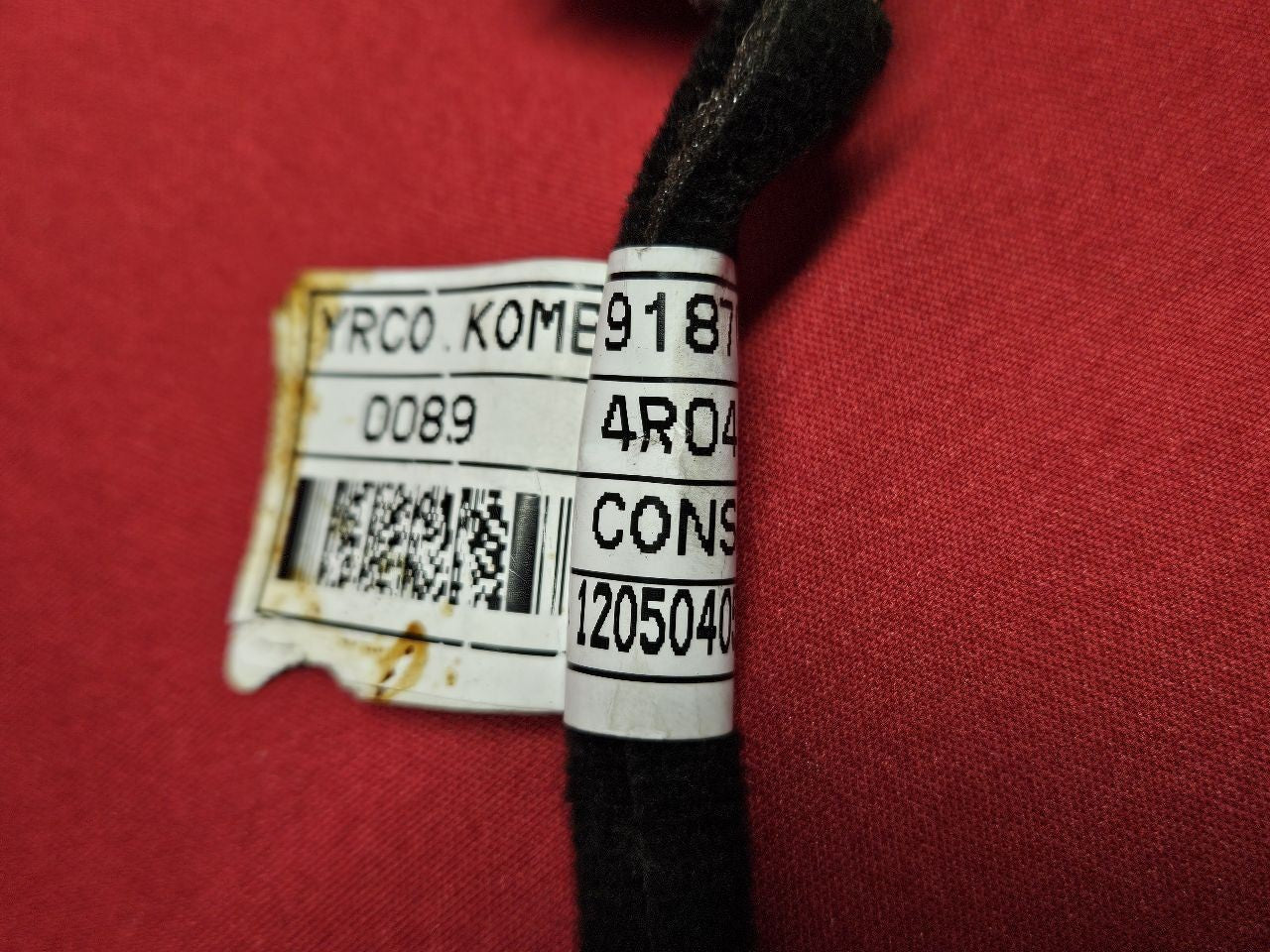 2011-2015 Hyundai Sonata Center Console Auto Transmission Shifter Wiring Harness
