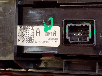 2014-2016 Mazda 3 Japan Built HVAC Temp Control w/ Dual Zone + Auto