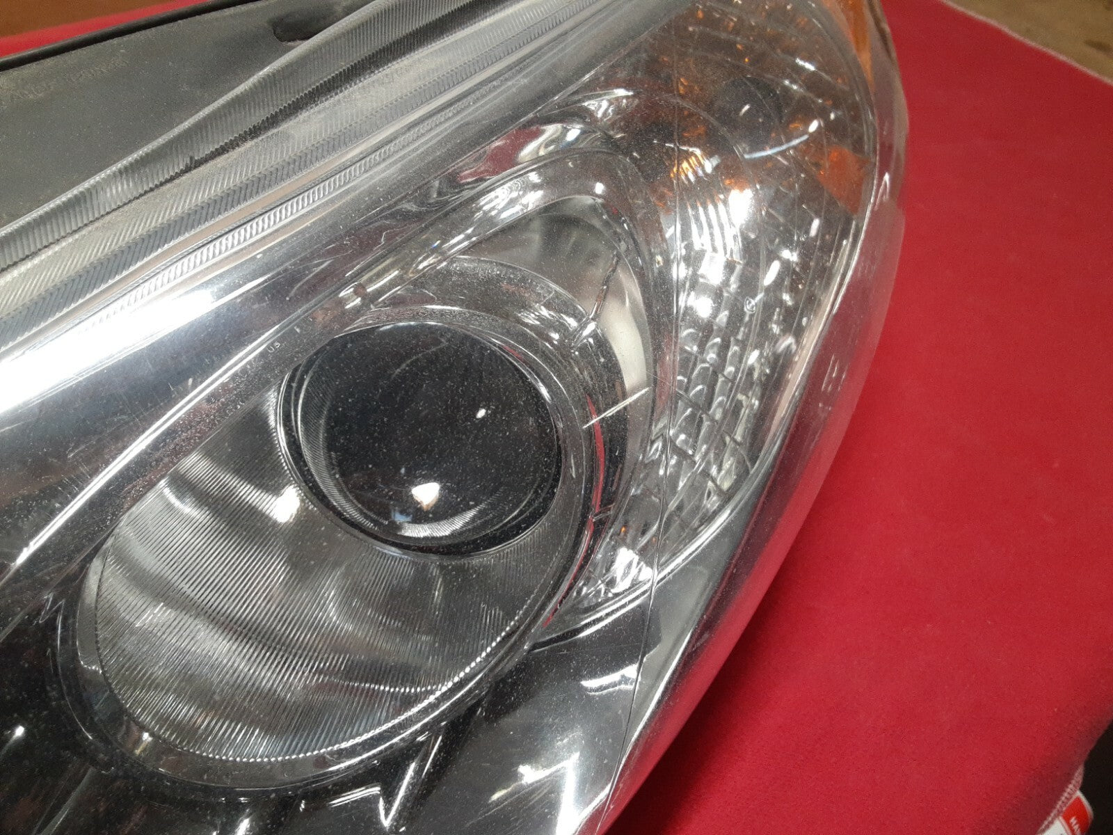 2011 2012 2013 2014 Hyundai Sonata LEFT DRIVER Headlight Lamp C-type Bezel