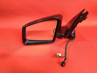 2012-2014 Mercedes C-Class LEFT DRIVER Door Wing Mirror w/ Autodim 040 Black