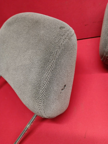 2002 - 2005 Chevy Chevrolet Malibu & Classic FRONT Headrest Set Pewter Cloth