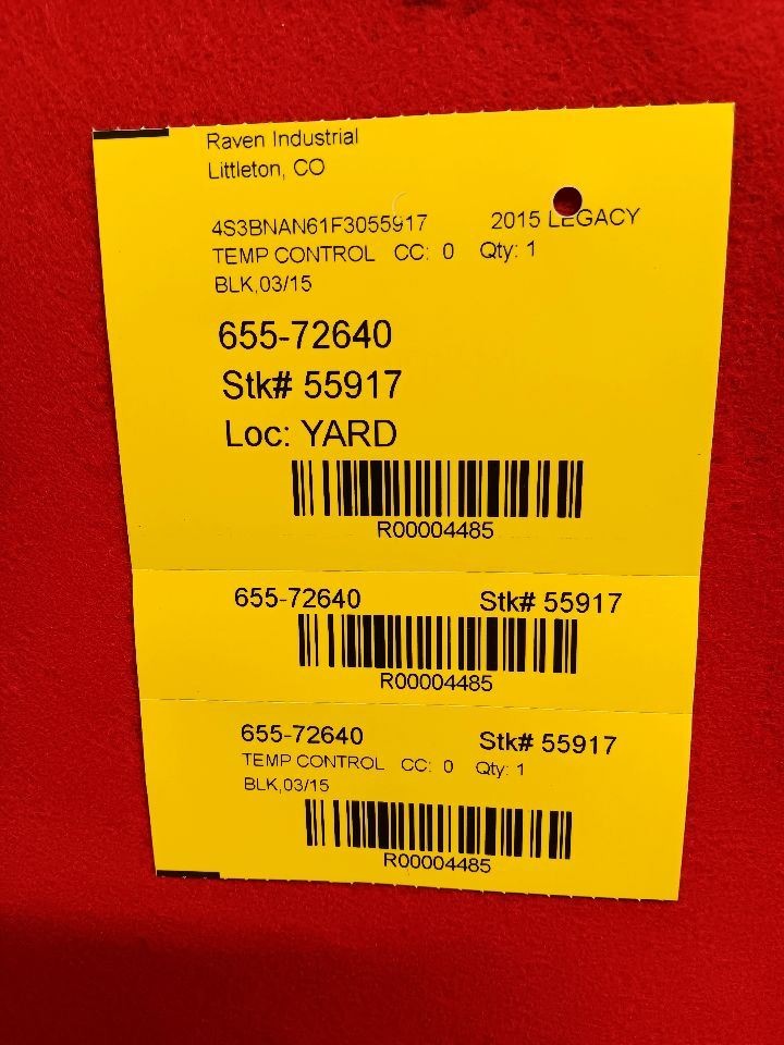 15-17 Subaru Legacy & Outback HVAC Climate Unit w/ Auto Temp Control