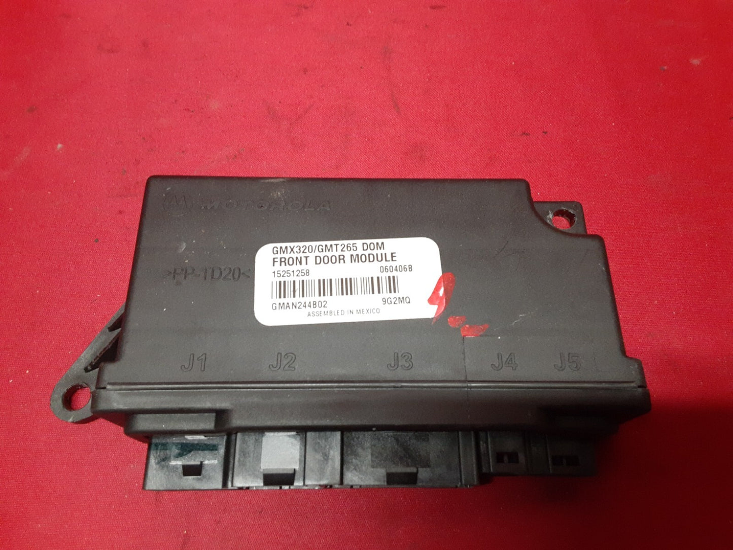 2006 2007 Cadillac CTS FRONT Left or Right Door Lock Control Module 15251258