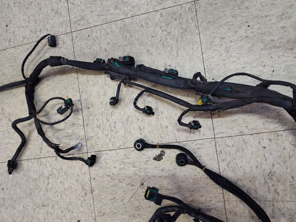 2013-2015 Mercedes C300 C350 Sport 3.5L Auto V6 Engine BLOCK Wiring Harness