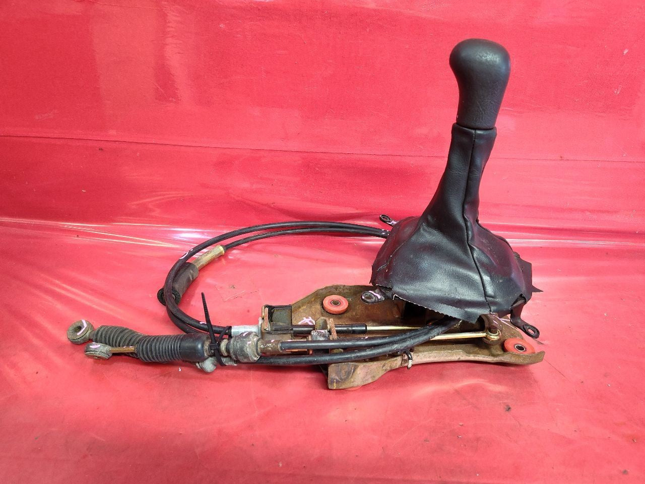 1995-1999 Mitsubishi Spyder GST 2.0L Turbo Manual Trans Shifter Lever w/ Cables