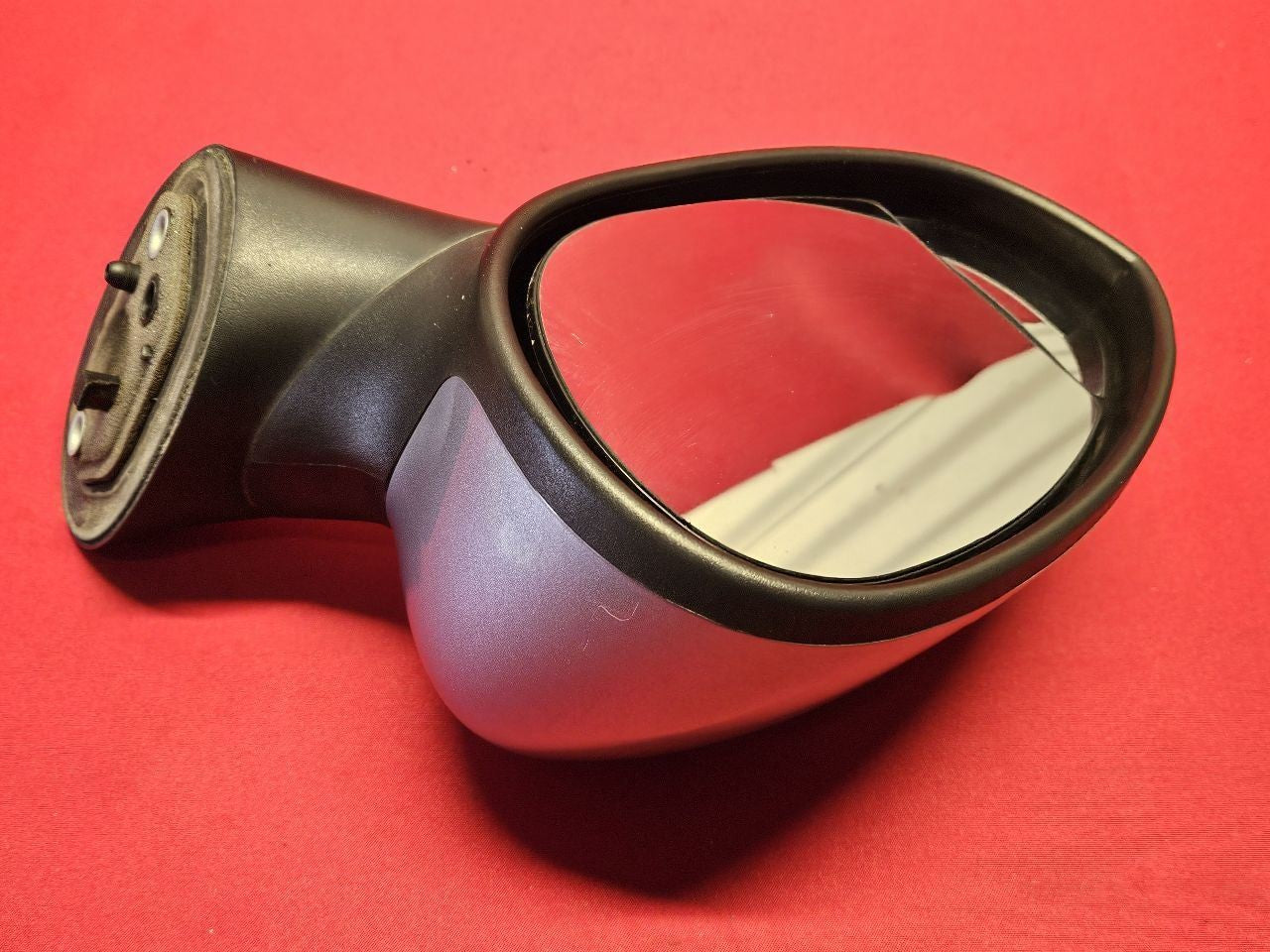 2012-2019 Fiat 500 Basic Heated LEFT DRIVER Door Wing Mirror PSC Pompei Silver