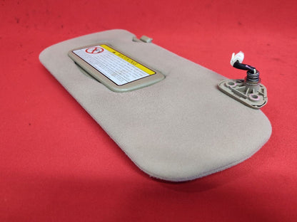 2000-2003 Nissan Maxima Sun Visor Shade Set Beige Cloth Set w/ Clips + Homelink