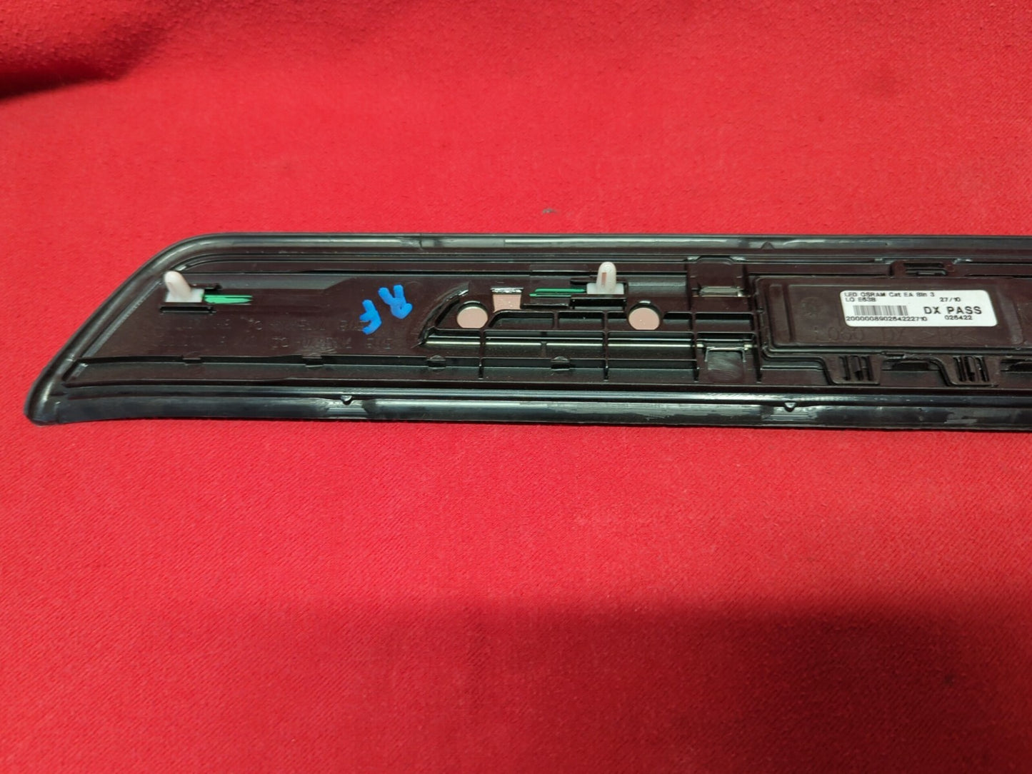 2010 - 2016 BMW 535i / 550i GT Passenger Front Door Sill Scuff Plate - LIGHTED