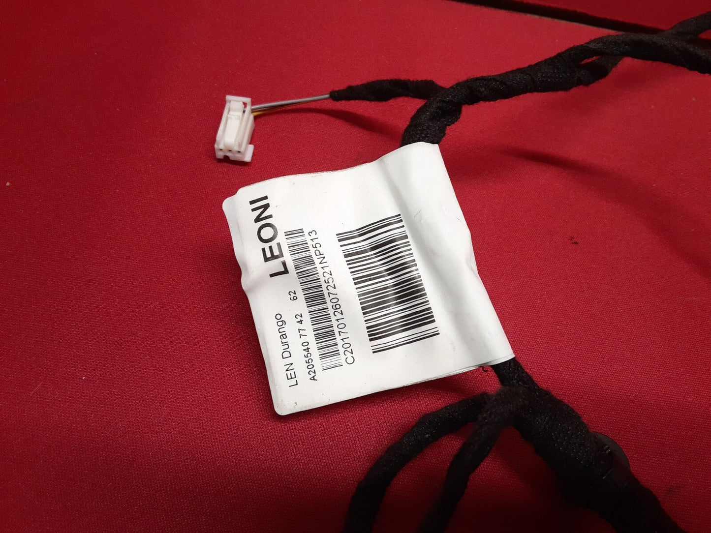 Mercedes Benz C Class W205 LEFT DRIVER DOOR Switches WIRING HARNESS ONLY