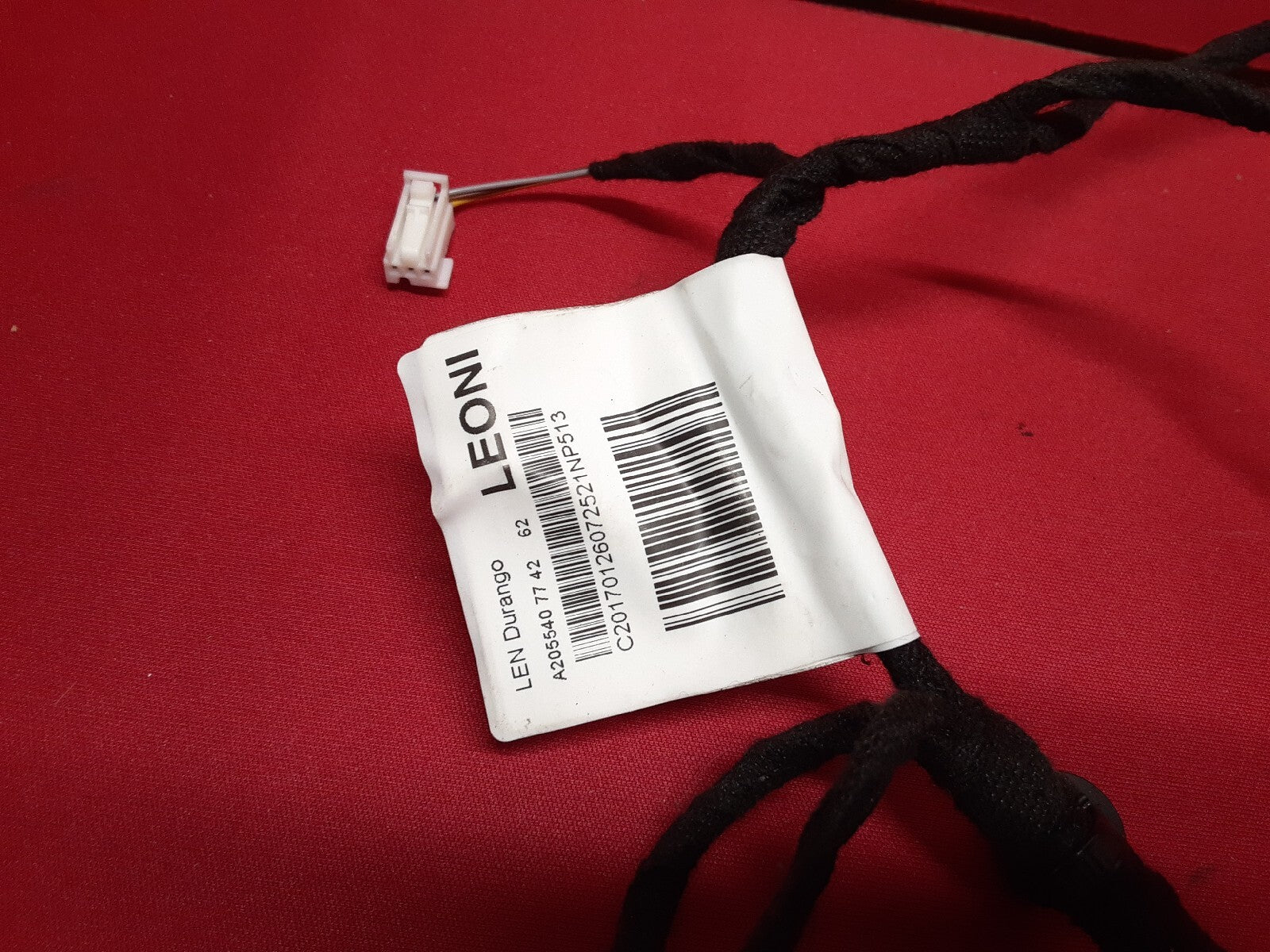 Mercedes Benz C Class W205 LEFT DRIVER DOOR Switches WIRING HARNESS ONLY