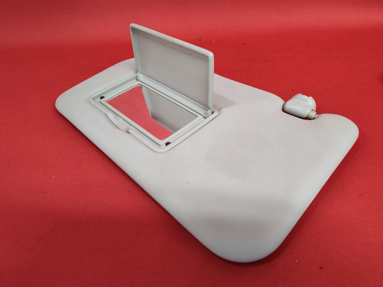 2011-2013 Nissan Juke Left Right Sun Visor Shade Set Grey Cloth WITH Sunroof