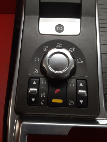 10 11 Range Rover Sport Climate Control Park Brake Shifter Trim Assembly Black