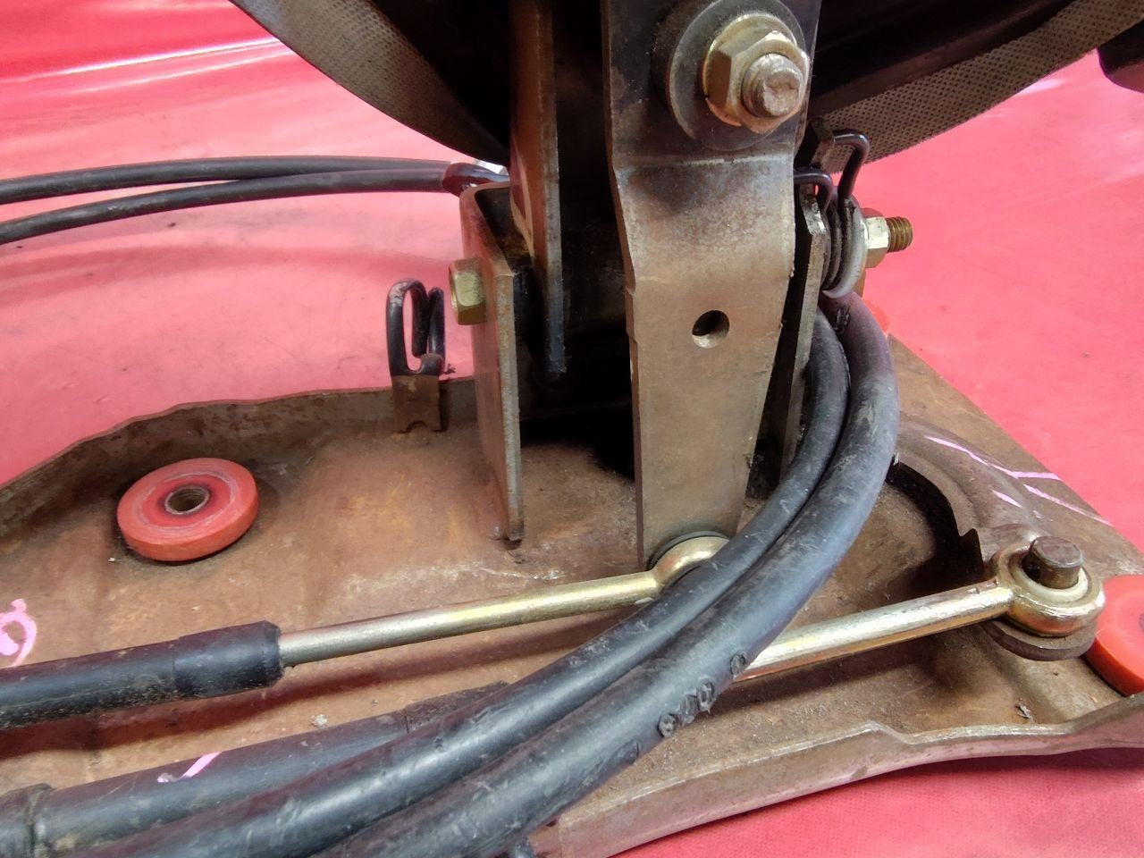 1995-1999 Mitsubishi Spyder GST 2.0L Turbo Manual Trans Shifter Lever w/ Cables