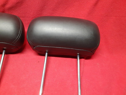 2002 - 2006 GMC Envoy Chevrolet Trailblazer SECOND ROW Set Ebony Black LEATHER