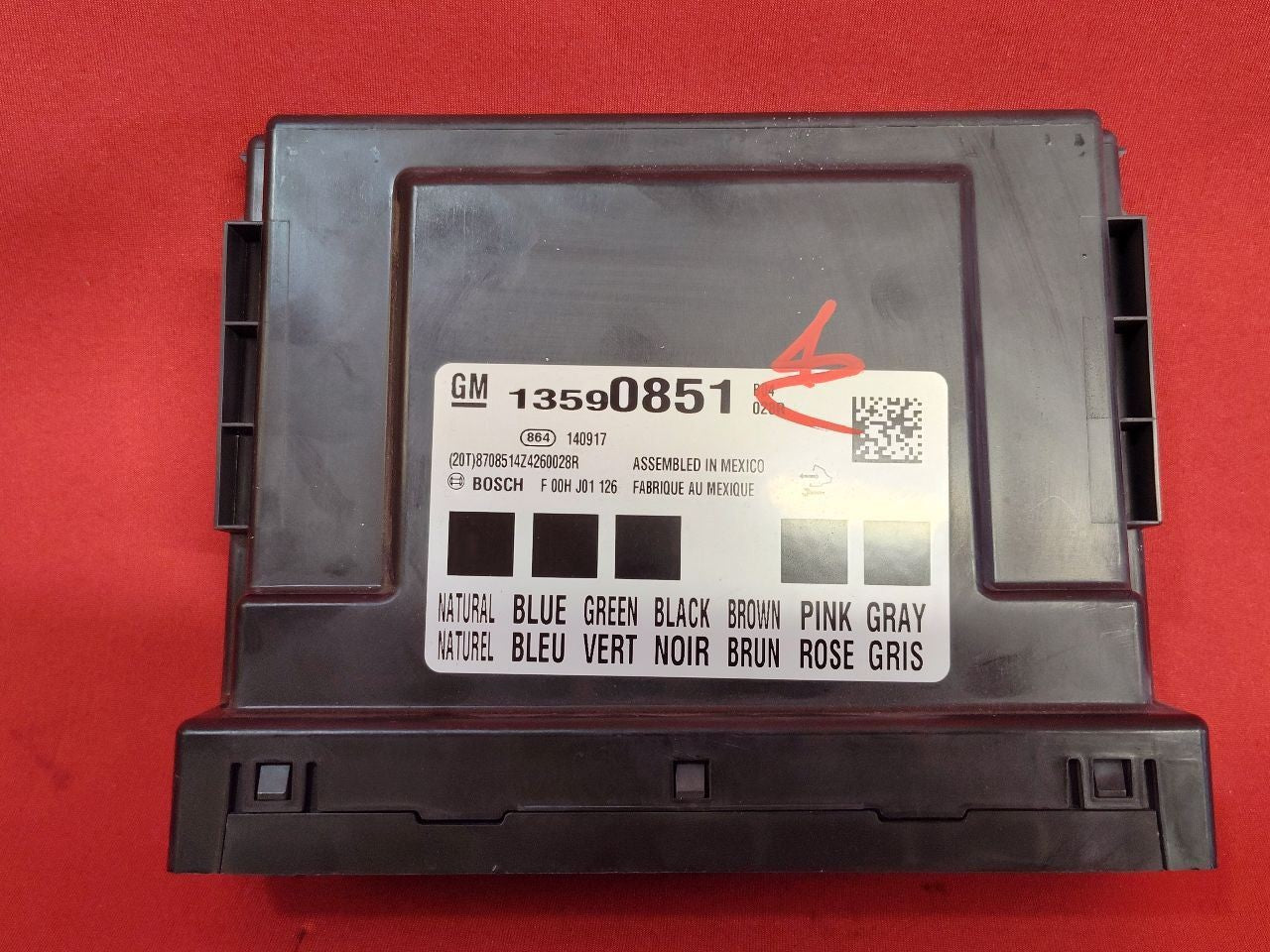 2014-2017 GM Chevrolet Chevy Buick Cadillac Body Control Module BCM BCU - 69k