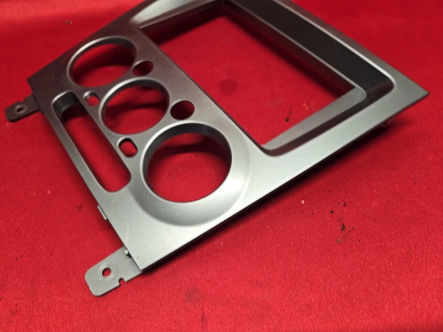 2005 2006 Saab 9-2x Dash Instrument Climate HVAC Bezel Trim Grey 32011468