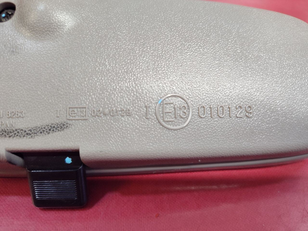 2001-2003 Toyota Prius Interior Rearview Mirror Grey Manual Flip 87810-12270-B1