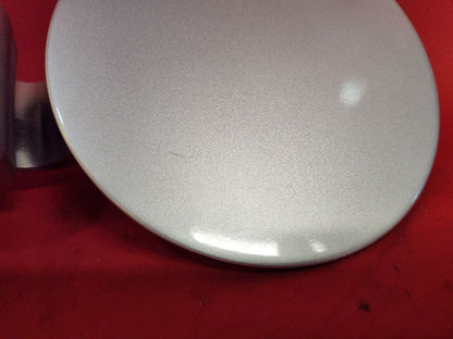 2010-2013 Kia Soul Fuel Filler Door Lid 3D Bright Silver Metallic - Grade A