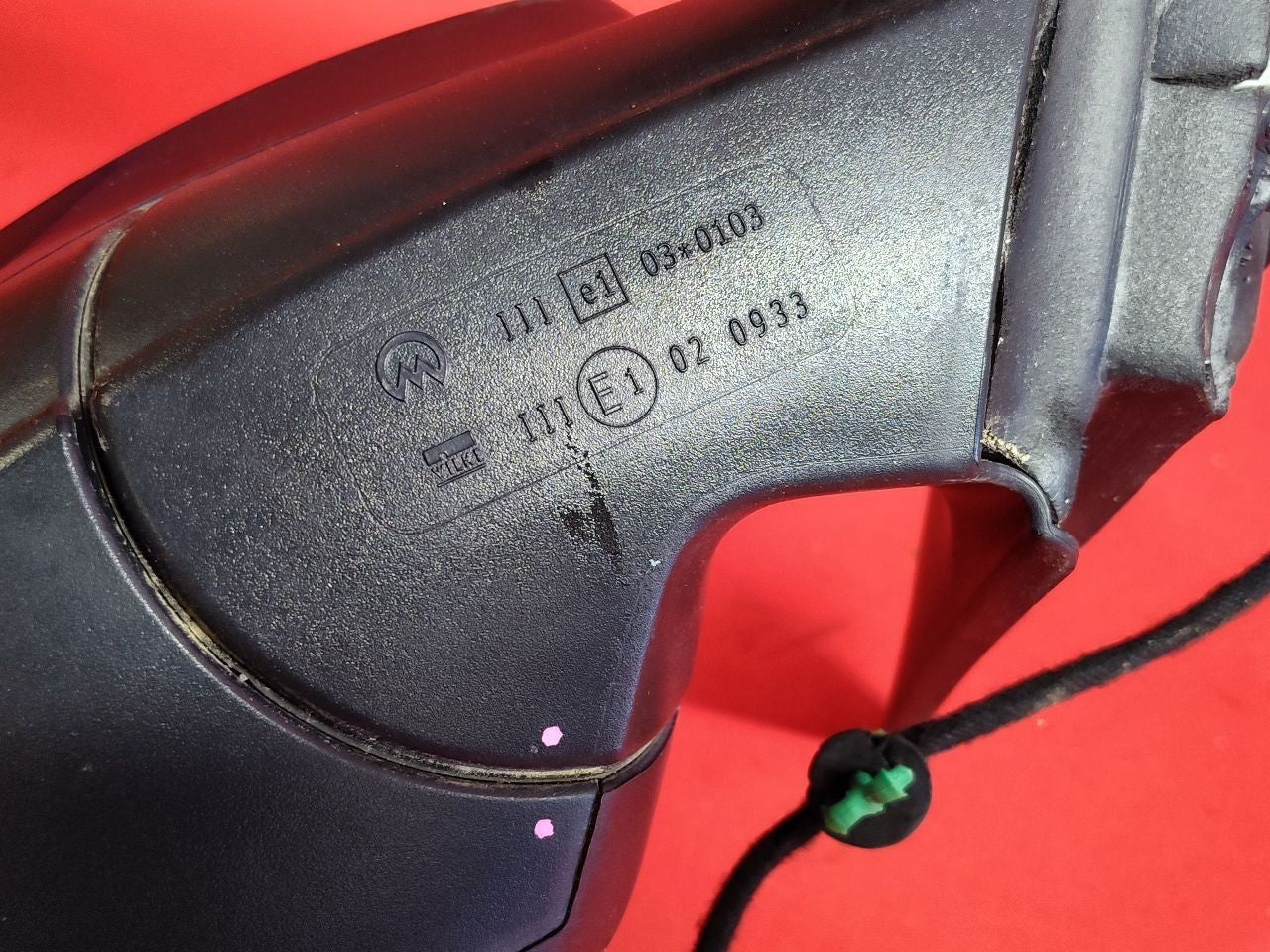 2009-2018 VW Tiguan RIGHT PASSENGER Door Wing Mirror Heated Z2Z2 Night Blue