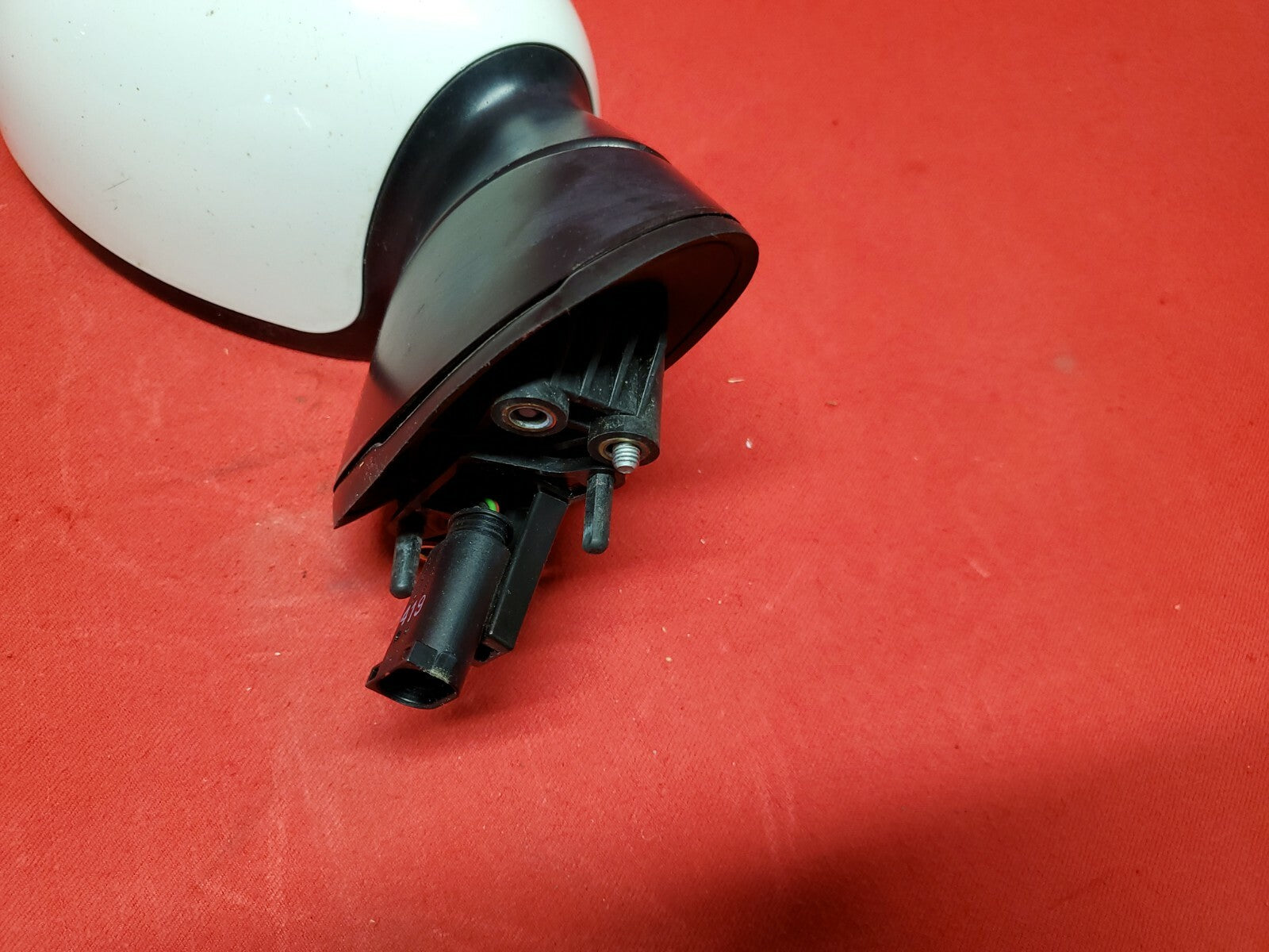 2002 - 2008 Mini Cooper RIGHT PASSENGER White Wing Side Mirror 