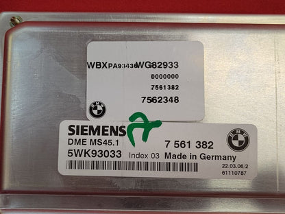 2004-2006 BMW X3 / 01-06 3-Series 3.0L L6 Auto Trans HS Sync Engine Module ECM
