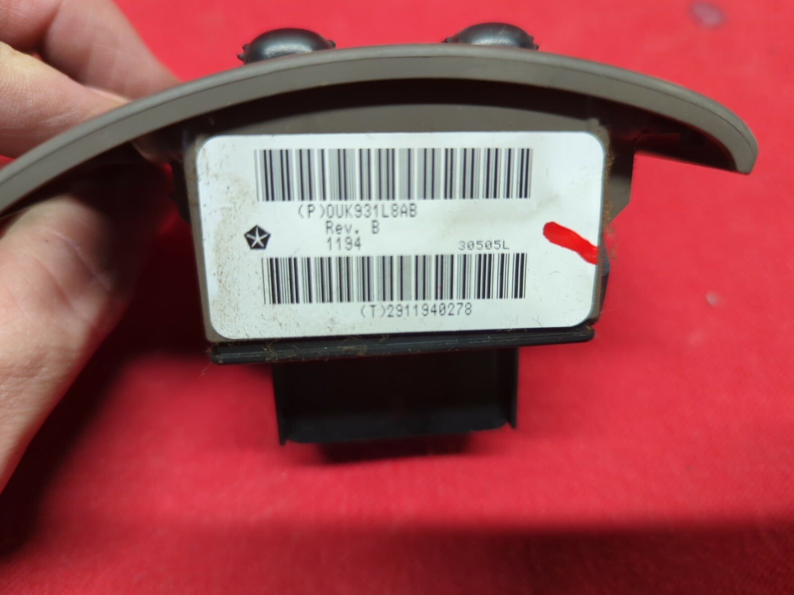 2001 2002 2003 2004 2005 Chrysler PT Cruiser Instrument Panel Window Lock Switch
