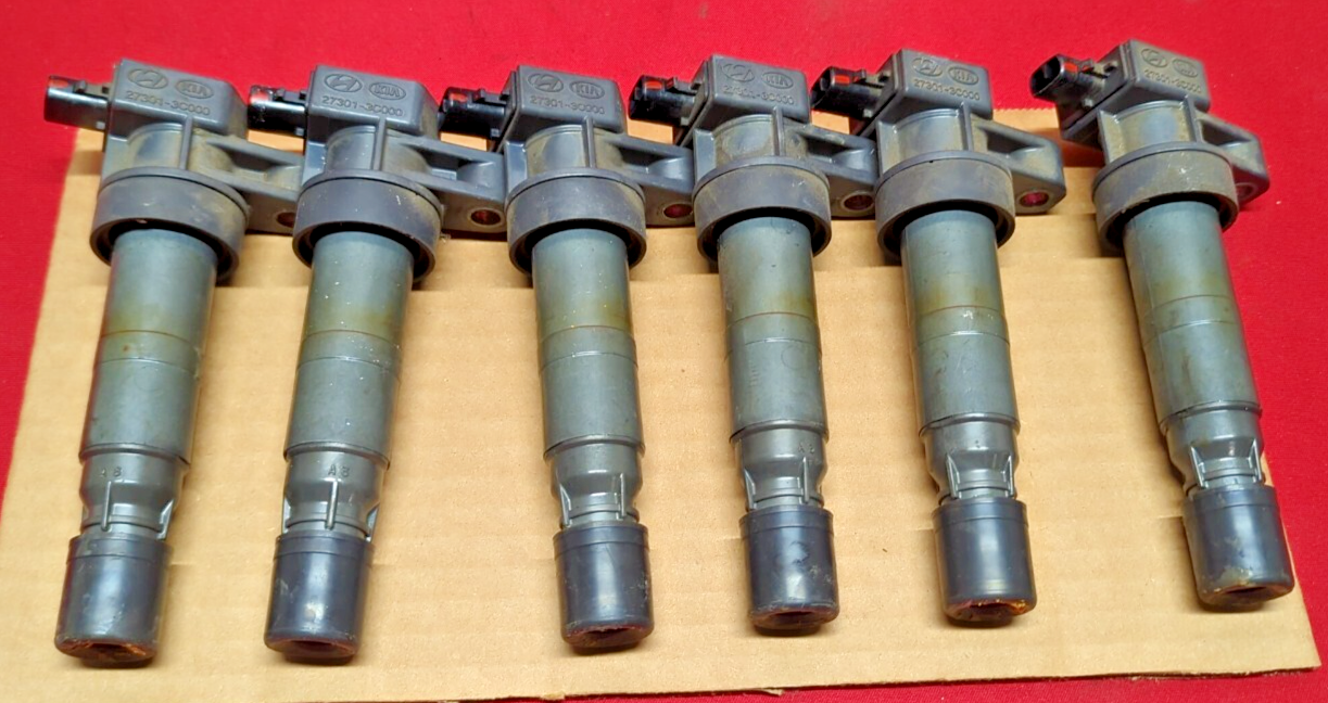 2006 - 2019 Kia / Hyundai Direct Ignition Coil Pack SET OF 6      27301-3C000