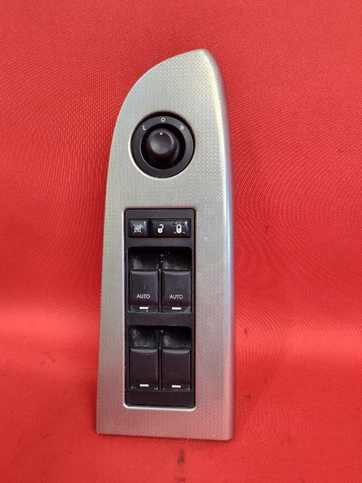 2008-2010 Jeep Grand Cherokee LEFT DRIVER Master Window Switch w/ Bezel Silver