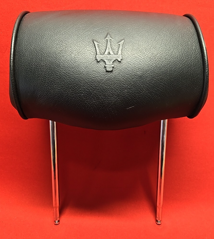 2003 - 2007 Maserati Quattroporte FRONT LEFT / RIGHT Headrest Leather 981421319