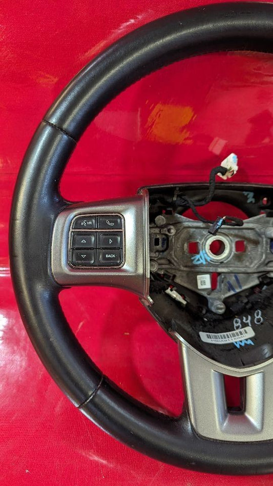 2012-2017 Dodge Journey Steering Wheel w/ Leather UConnect Cruise & Radio