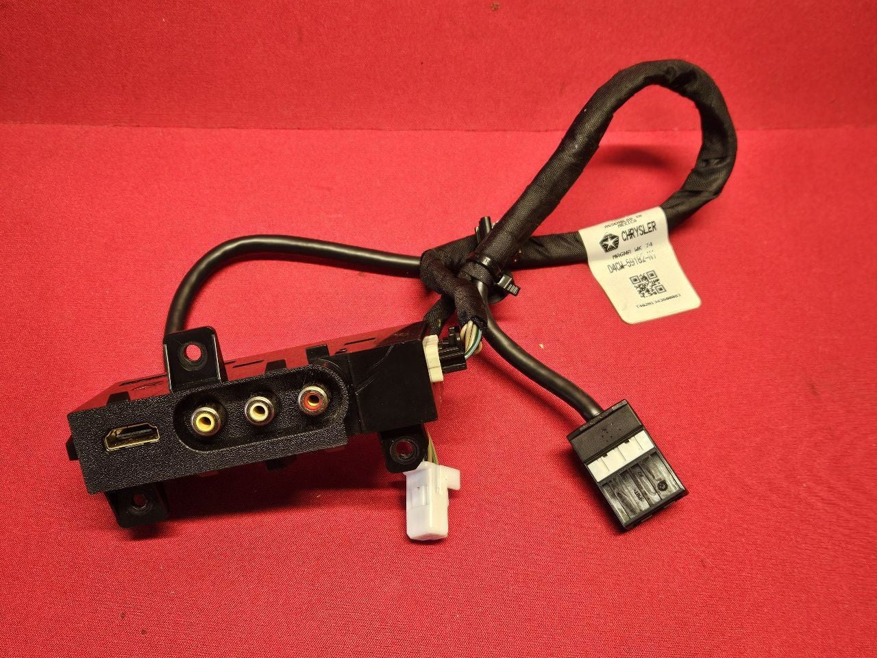 2014-2025 Durango / Grand Cherokee REAR LEFT DRIVER Audio Auxiliary Jack
