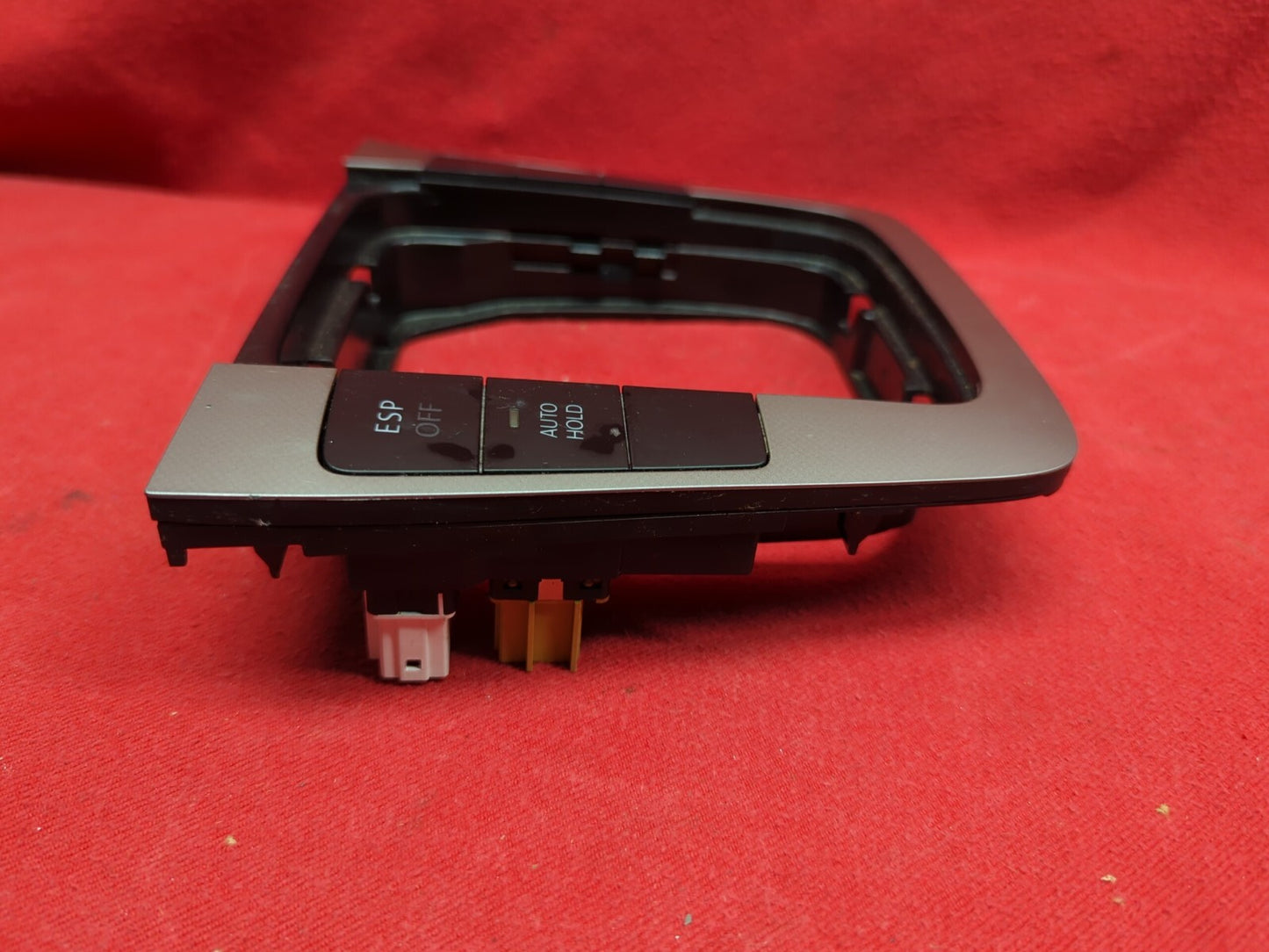 2006 2007 Volkswagen VW Passat Shifter Trim Bezel Silver w/ Buttons 3C0-864-263