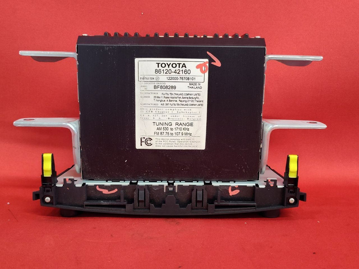 2006-2008 Toyota Rav4 Radio Receiver AM FM MP3 Stereo Head Unit 86120-42160