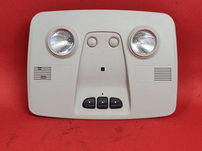 2013-2017 Chevy Buick GMC SUV Roof Map Dome Light Console w/ Garage Buttons Grey