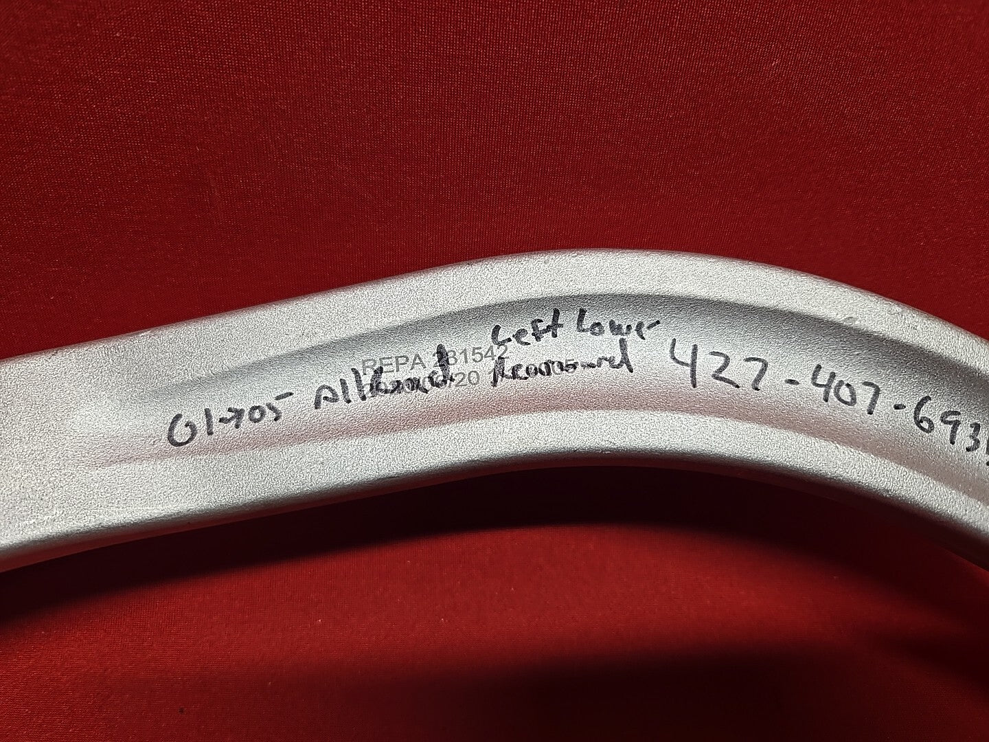 REPA Front Right Lower Rearward Control Arm for 2001 - 2005 Audi Allroad WAGON