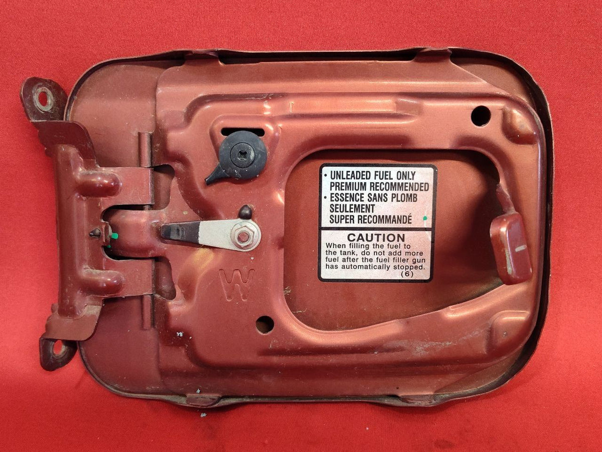 2000-2004 Subaru Legacy Outback WAGON Fuel Filler Door Lid 1Y2 Regatta Red