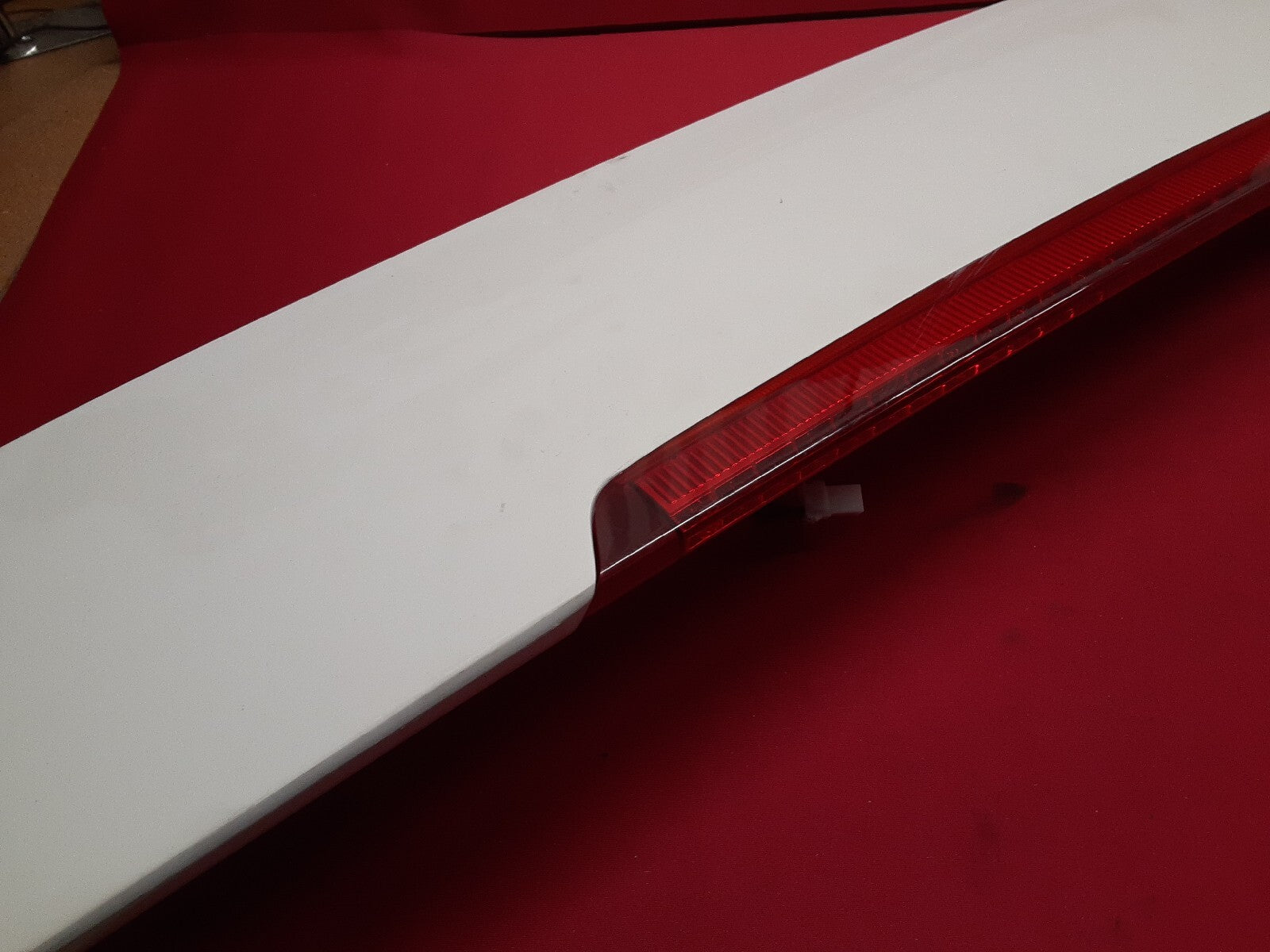 2005 - 2011 Hyundai Accent Hatchback - Rear Spoiler - 87210-1E200 - "NW White"